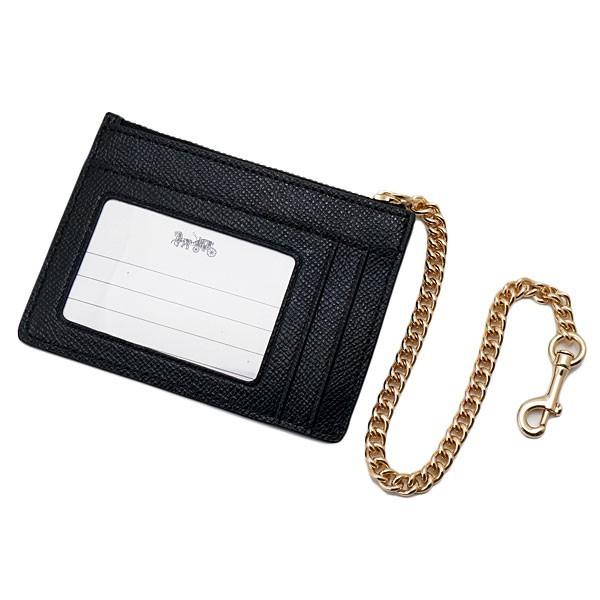 本物保証 V5ptp Gdblk ピンク ブラック チェーン付き コインケース パスケース カードケース Coach コーチ ペア2個セット 財布 帽子 ファッション小物 Meorboston Org