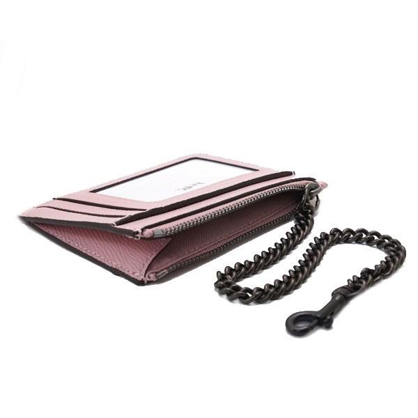 本物保証 V5ptp Gdblk ピンク ブラック チェーン付き コインケース パスケース カードケース Coach コーチ ペア2個セット 財布 帽子 ファッション小物 Meorboston Org