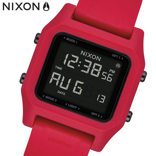 NIXON ニクソン 腕時計 Staple ステープル デジタル Red レッド A1309200｜bellmart