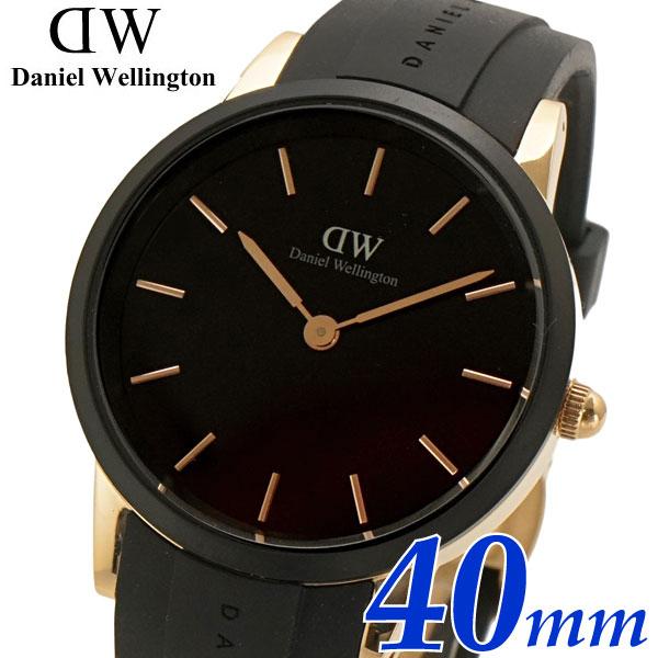 即納 最大半額 ダニエルウェリントン Daniel Wellington 腕時計 Iconic Motion 40mm アイコニックモーション ブラック X ローズゴールド ラバーベルト Dw Dw Bell Mart ヤフーショッピング店 通販 Yahoo ショッピング 新着商品