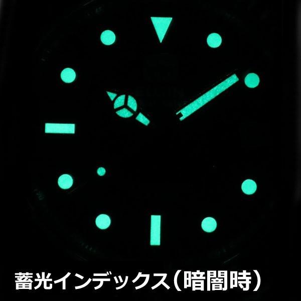 ELGIN（エルジン） ソーラー ダイバー腕時計 20気圧防水 太陽電池
