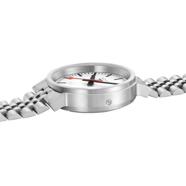 モンディーン stop2go MONDAINE スイス鉄道時計 ステンレスベルト MONDAINE モンディーン スイス国鉄オフィシャル鉄道ウォッチ