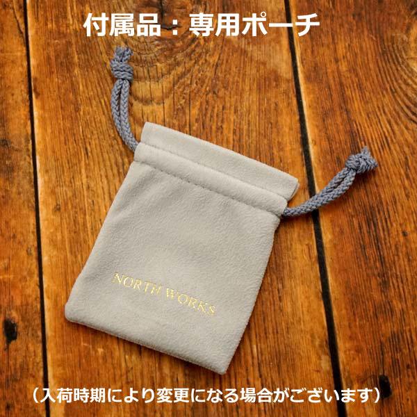 ノースワークス NORTH WORKS ターコイズ（トルコ石） ネックレス ペンダント  シルバーチェーン付き（50cm）ターコイズ シルバー製 日本製 N-320の画像