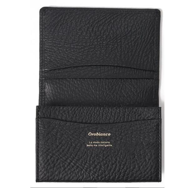 Orobianco（オロビアンコ） オールブラックシリーズ 名刺入れ カード