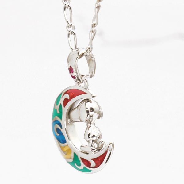 スヌーピー X セインツ ムーンスヌーピー ペアネックレス 2本セット シルバー925 Snpy N 03wb Snpy N 03 Saints Design セインツ デザイン X Snoopy Snpy N 03wb Snpy N 03 Bell Mart ヤフーショッピング店 通販 Yahoo ショッピング