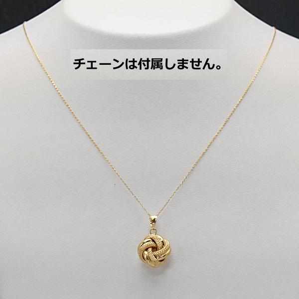 UNOAERRE（ウノアエレ） ペンダントトップ ラブノット 恋結び LOVE