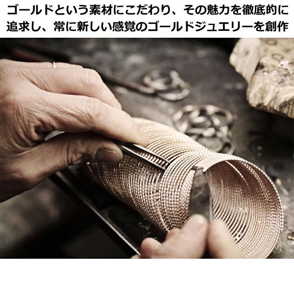 UNOAERRE（ウノアエレ） ピアス 18金 K18YG x WG イエロー x ホワイト