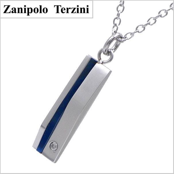 Zanipolo Terzini ザニポロ タルツィーニ ペンダント/ネックレス・天然ダイヤモンド メンズ（チェーン付）ZTP2290-MEN-BL｜bellmart