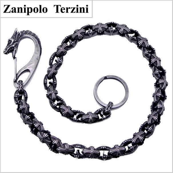 Zanipolo Terzini ザニポロ・タルツィーニ ウォレットチェーン ステンレス製 ZTWC3350｜bellmart