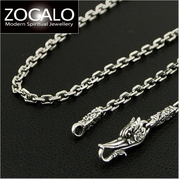 ZOCALO（ソカロ） アンカースクエア・ネックレスチェーン S 50cm