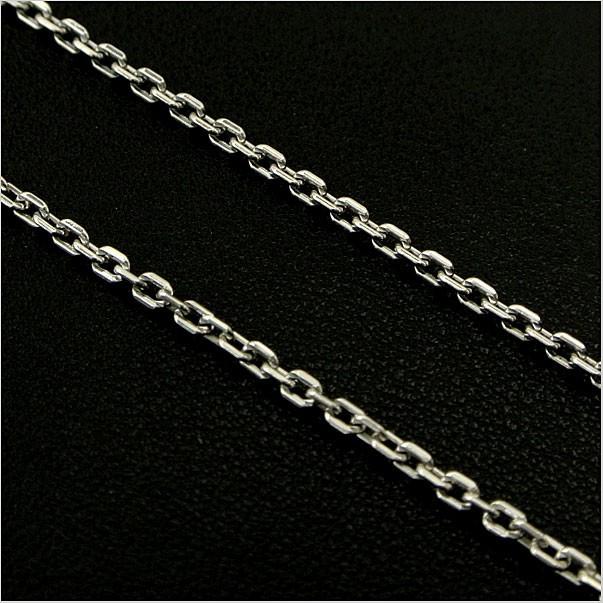 ZOCALO（ソカロ） アンカースクエア・ネックレスチェーン S 50cm