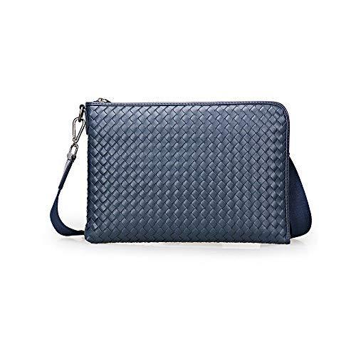 入園入学祝い 厚手 バッグ 結婚式 肩掛け ショルダー クラッチ バッグ メンズ バッグ セカンド 2way牛革 手作り編み込み Whatna Whatna バッグ Meorboston Org