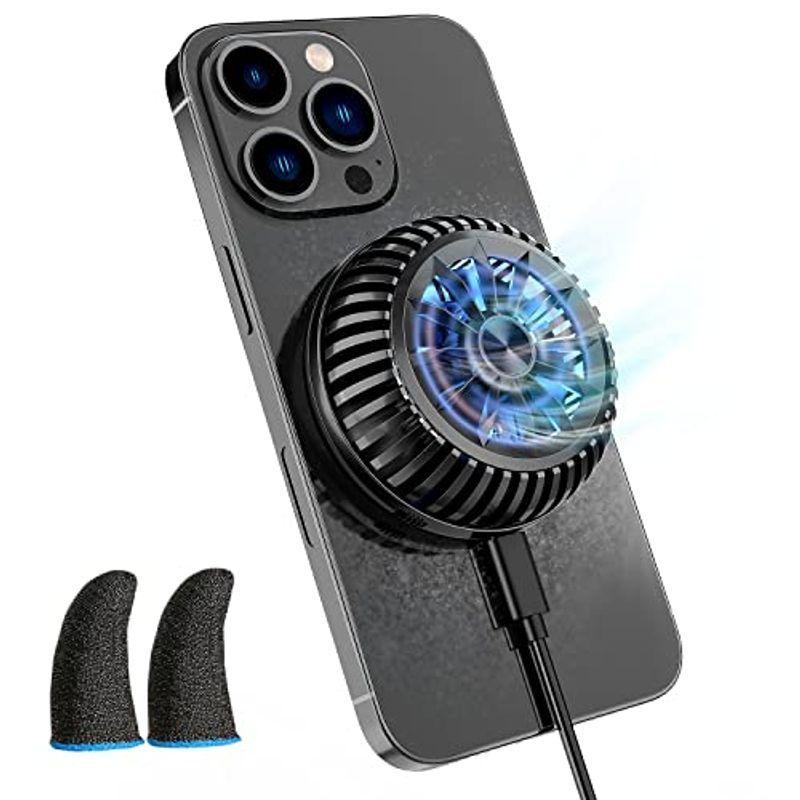 スマホ冷却ファン スマホクーラー22年革新モデル Iphone冷却 Rgbライト効果 ペルチェ素子 五重冷却技術 磁気式 半導体 3秒急 Bell Tree Shop 通販 Yahoo ショッピング