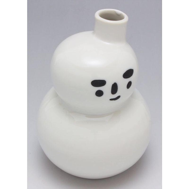 65%OFF!】かじゅあるらいふ 徳利 白・赤 酒器 セット 美濃焼 K12327 雪だるま (赤バケツ盃) 2点入 食器、グラス、カトラリー 美濃焼 盃 白吹き K80302