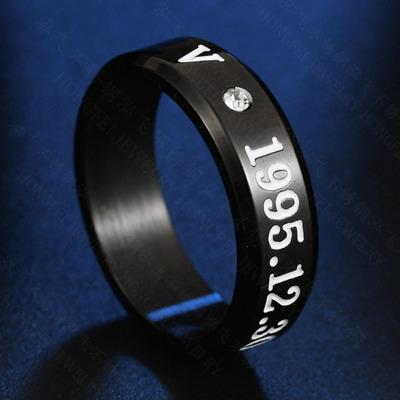 防弾少年団 Bts 誕生日刻印入 指輪 リング V テテ ネックレス黒紐付き Rg 0014 Bell Tree 通販 Yahoo ショッピング