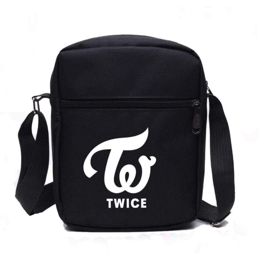 Twice トワイス ロゴ ショルダー バッグ 肩掛け グッズ 黒 Tw Bell Tree 通販 Yahoo ショッピング