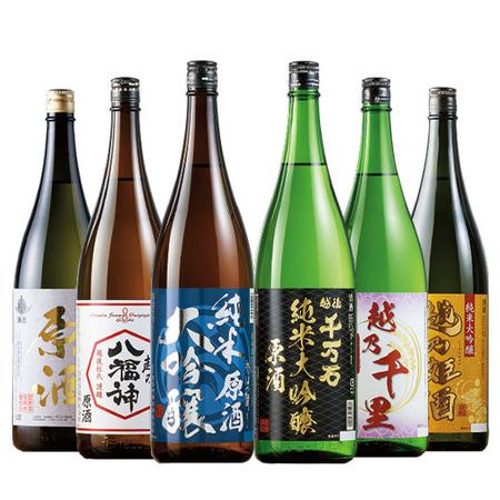 日本酒 特割 越乃六蔵 純米大吟醸 原酒 飲み比べセット 一升瓶 6本組 52 Off 1800ml 21 プレゼント ギフト