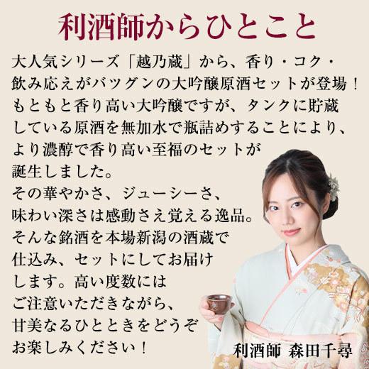 日本酒 大吟醸酒 大吟醸原酒 越乃六蔵 飲み比べセット 2022 一升瓶 6本組 1800ml 50%オフ 送料無料|bellunafoods|06