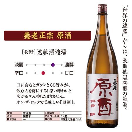 一升瓶ラベル 『一級酒 正宗』 日本酒 普通酒 養老正宗 原酒 一升瓶 1800ml お中元 敬老の日 父の日