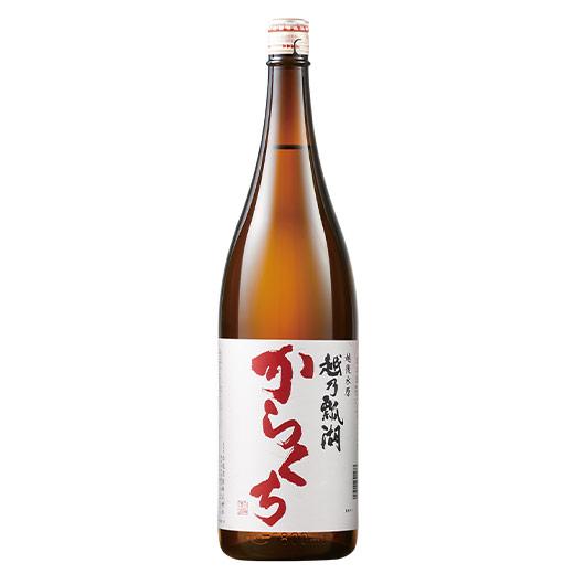 日本酒 普通酒 越乃瓢湖 からくち 一升瓶 1800ml お中元 敬老の日 父の