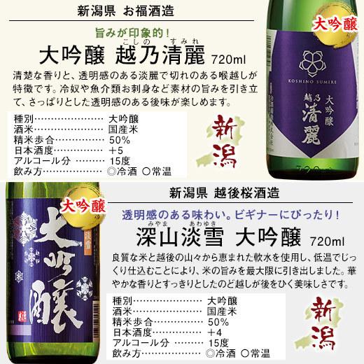 日本酒 父の日 大吟醸酒 純米酒 越乃 7名蔵 原酒入 日本酒 父の日 飲みくらべ 10本組 飲み比べセット 720ml 10本 50%オフ 父の日 プレゼント 2024 お中元 ギフト｜bellunafoods｜07