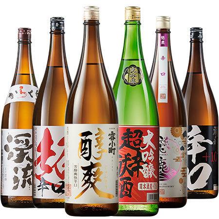 日本酒 普通酒 利酒師が選ぶ 辛口 新着 地酒 一升瓶 飲み比べセット 第3弾 6本 6本組 1800ml 飲みくらべ 宅配