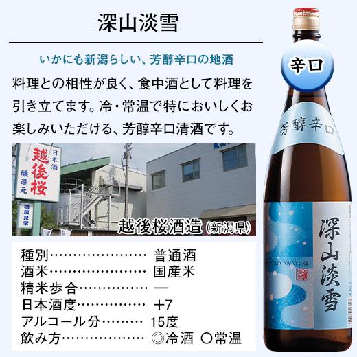 酒 お酒 日本酒 父の日 大吟醸酒 純米酒 本醸造酒 普通酒 家呑み応援 新潟地酒 飲み比べセット 一升瓶 5本組 第2弾 47％オフ 1本 プレゼント付き 父の日 お中元｜bellunafoods｜08