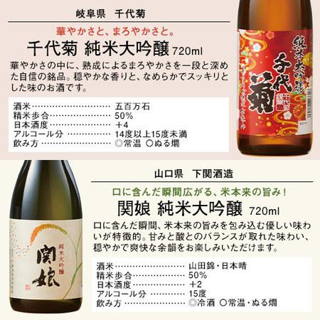 日本酒 父の日 全国10酒蔵の純米大吟醸 飲み比べセット 54%off 10本組 720ml 送料無料 父の日 プレゼント 2024 お中元 ギフト【7560円以上(税込)で送料無料】｜bellunafoods｜10