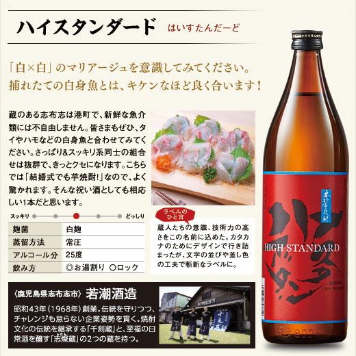 酒 お酒 焼酎 芋焼酎 特割 薩摩 六蔵 いも焼酎 飲み比べセット 900ml 6本組 51％オフ 父の日 2024 お中元 ギフト お父さん【7560円(税込)以上で送料無料】｜bellunafoods｜04