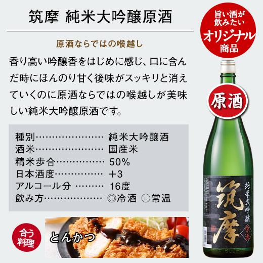 日本酒 父の日 お酒 純米大吟醸酒 大吟醸酒 純米吟醸酒 千曲錦酒造 至福 飲み比べ セット 第2弾 一升瓶 5本組 1800ml 5本 【7560円以上(税込)で送料無料】｜bellunafoods｜05