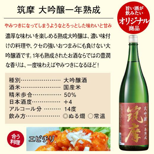 日本酒 父の日 お酒 純米大吟醸酒 大吟醸酒 純米吟醸酒 千曲錦酒造 至福 飲み比べ セット 第2弾 一升瓶 5本組 1800ml 5本 【7560円以上(税込)で送料無料】｜bellunafoods｜07