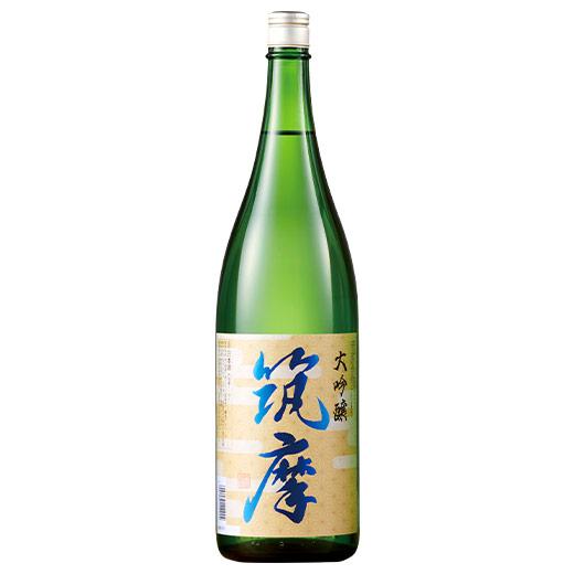 日本酒 大吟醸酒 筑摩 大吟醸 1800ml お中元 敬老の日 父の日 ギフト