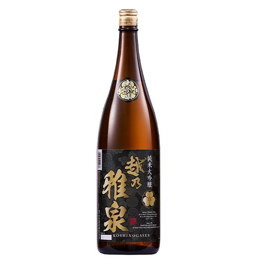 日本酒 お酒 純米大吟醸酒 越乃雅泉 純米大吟醸 一升瓶 1800ml お中元