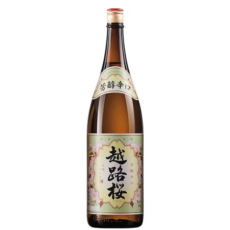 日本酒 お酒 普通酒 越路桜 一升瓶 1800ml お中元 敬老の日 父の日