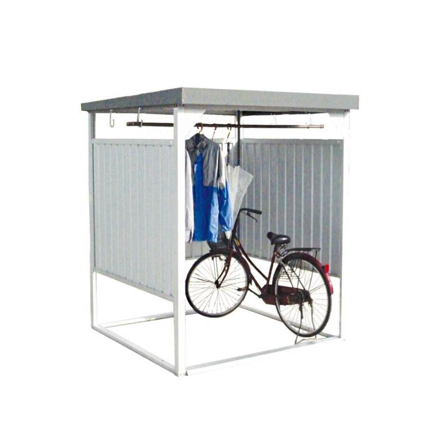 自転車置き場 おしゃれ 収納庫 Diy 狭い 屋根 簡易 万能物置 間口1600タイプ 壁パネル通常タイプ 組立式 mm5 インテリア お取り寄せ Rosey Rose 通販 Yahoo ショッピング