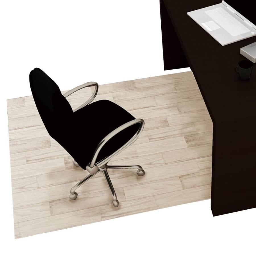 チェアマット 木目調 デスクチェアマット おしゃれ ずれない 貼ってはがせる チェアマット ペンキ木 90 1cm Iv アイボリー mj インテリア お取り寄せ Rosey Rose 通販 Yahoo ショッピング