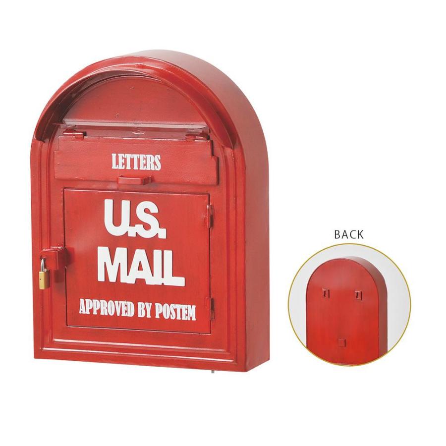 ウォールポスト U S Mail Si 28 エクステリア レッド 新聞入れ 新聞受け 赤 郵便box 郵便受け 最高級のスーパー Si 28