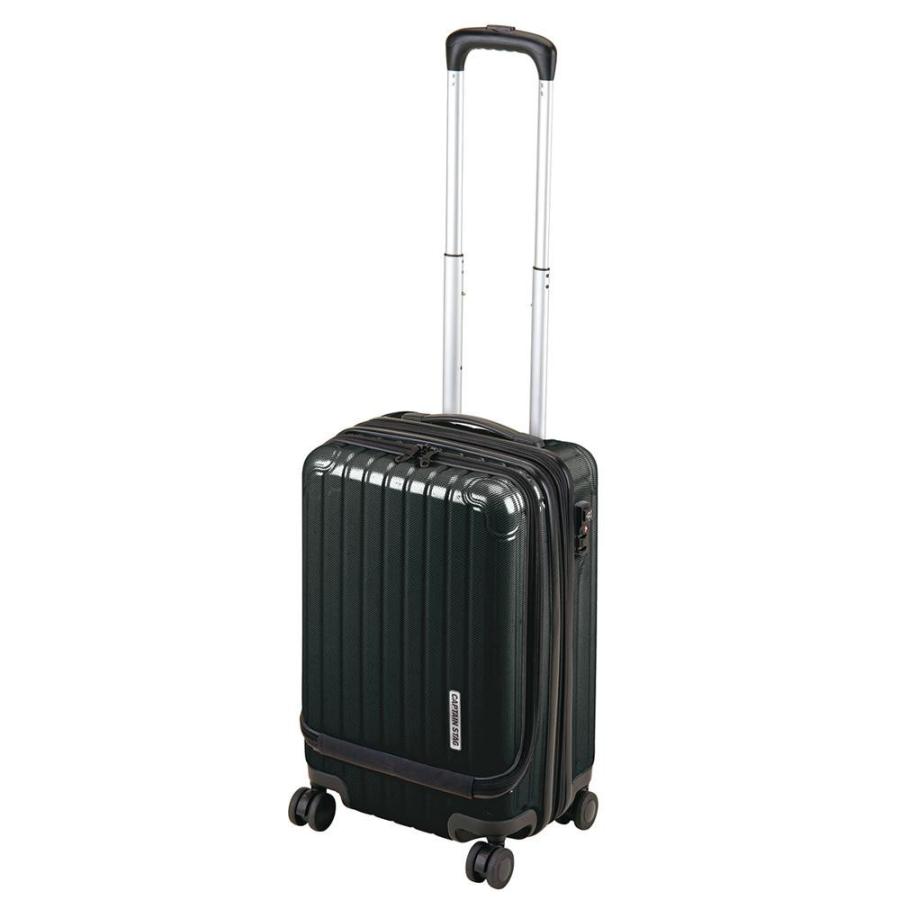 CAPTAIN STAG キャプテンスタッグ シック キャリーバッグ フロントポケット付 S ブラック UV-0060