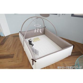 ベビーサークル INUA バンパーベッド XLサイズ cream2・ピンク ベビーサークル T2477512142(22741円)