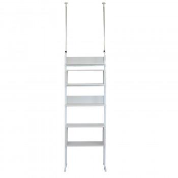 突っ張り棚 壁面 ラック収納 キッチン 壁 おしゃれ オープン収納 ホワイト ホワイト 木目 Km インテリア生活雑貨お取り寄せ通販 通販 Yahoo ショッピング