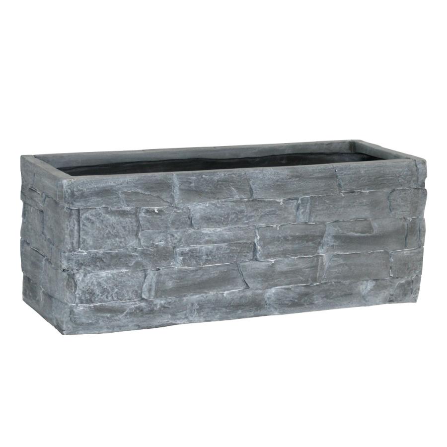 プランター レンガ調 おしゃれ 花 屋外 北欧 ヨーロピアン 幅80 プランター レンガ調 おしゃれ 屋外 北欧 ヨーロピアン GRIS テール グリ 　幅80 TER GR800