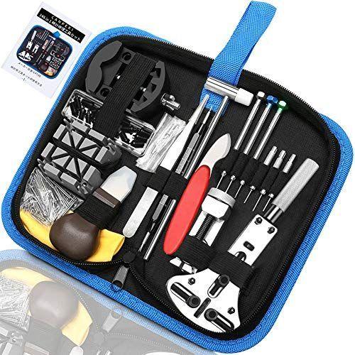 腕時計修理工具 時計工具 電池交換 腕時計ベルト調整 バンド調整 時計用工具キット 時計道具セット Jczdvhdofd 腕時計 アクセサリー Urbanoeng Com Br