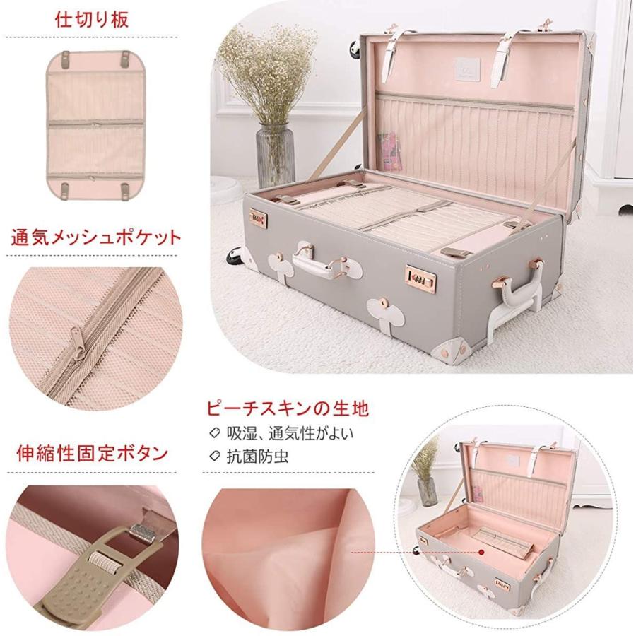 豪華 スーツケース 可愛い トランクケース キャリーケース 四輪 静音キャスター 軽量 復古 キャリーバッ グ クラシック S型 機内持込可 Bellwing 通販 Yahoo ショッピング 値引きする Www Wmcmuaythai Org