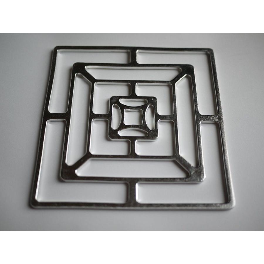 1923円 おしゃれ アズワン 能作 錫 Kago スクエア S