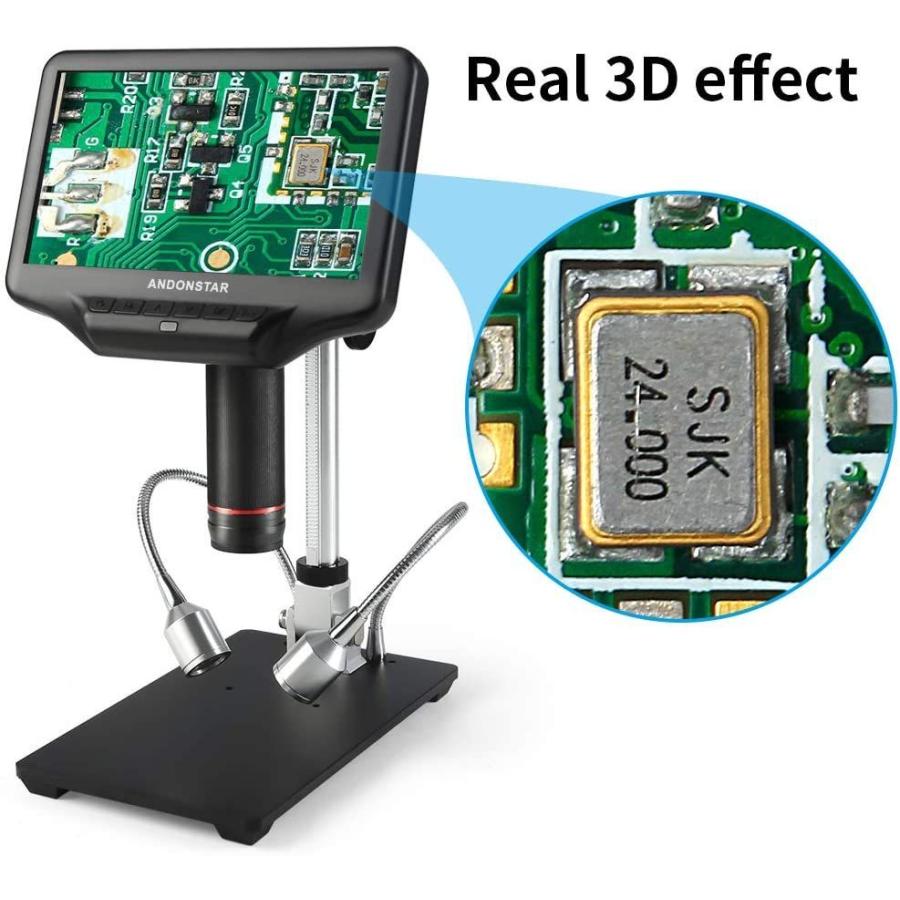 10825円 卸売 顕微鏡 1000X拡大鏡HD0.3MPイメージセンサー3in 1 USBデジタル顕微鏡 8個のLEDとプロフェッショナルスタンド付き