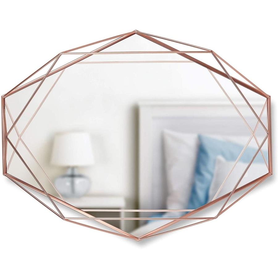 umbra ウォールミラー 壁掛け鏡 インテリア 姿見 コパー 56.5x42.5cm PRISMA 2358776880 umbra ウォールミラー 壁掛け鏡 インテリア 姿見 コパー 5x42 5cm PRISMA