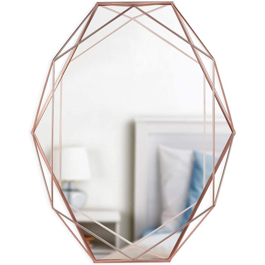 umbra ウォールミラー 壁掛け鏡 インテリア 姿見 コパー 56.5x42.5cm PRISMA 2358776880 umbra ウォールミラー 壁掛け鏡 インテリア 姿見 コパー 5x42 5cm PRISMA