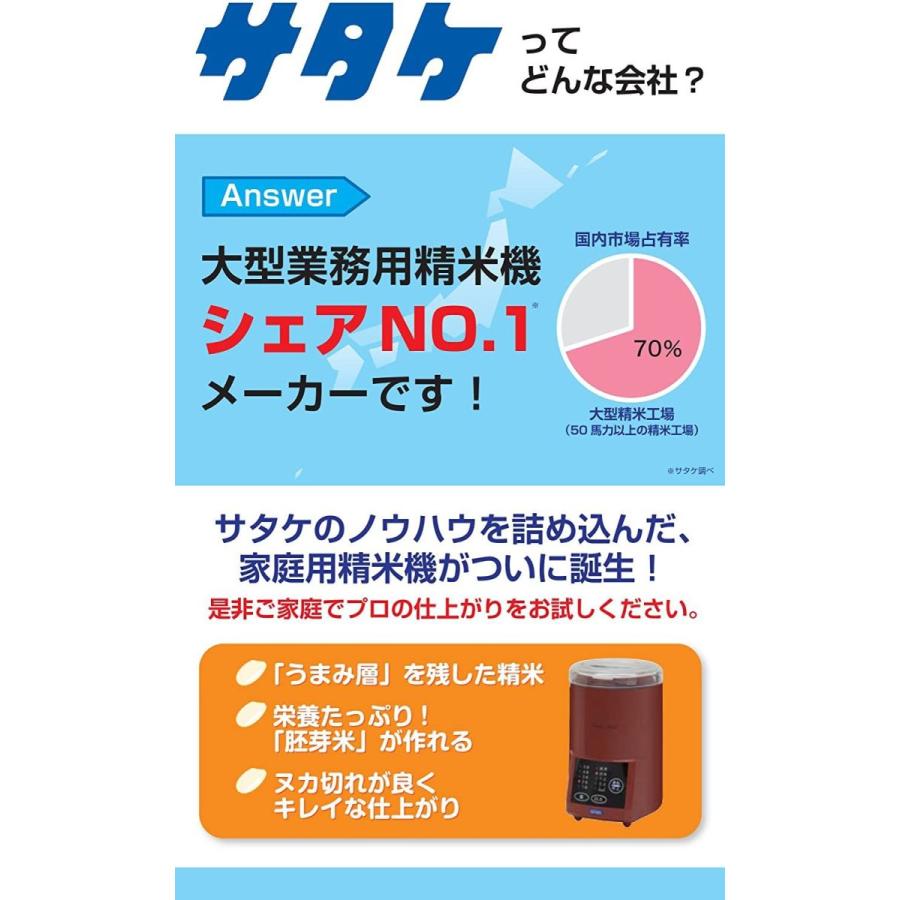 サタケ 家庭用精米機 マジックミル 5合 RSKM5D サタケ 家庭用精米機 マジックミル 5合 RSKM5D