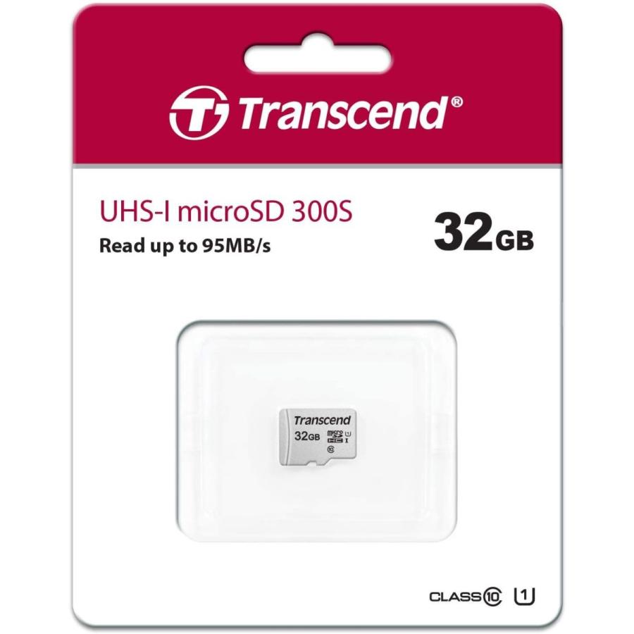 Transcend microSDHCカード 32GB 3D TLC UHS-I Class10 TS32GUSD300S｜bellwing｜02