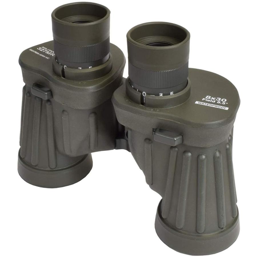 SAFARI 双眼鏡 ポロプリズム 8倍30ｍｍ口径 ミリタリー 100/100レティクル 日本製 327MR 8X30 B126 双眼鏡、オペラグラス